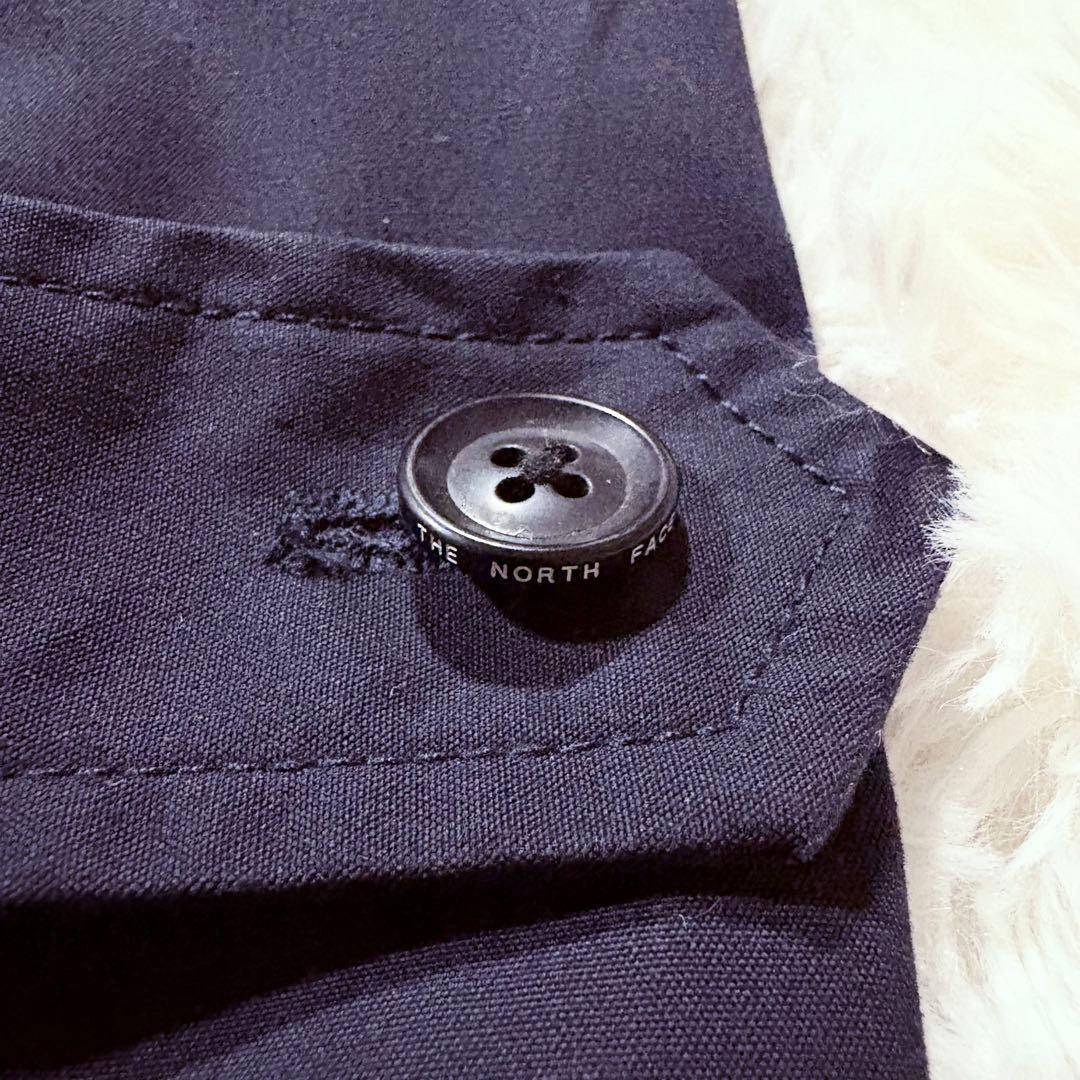 THE NORTH FACE BEAMS別注 ステンカラーコート ネイビー L
