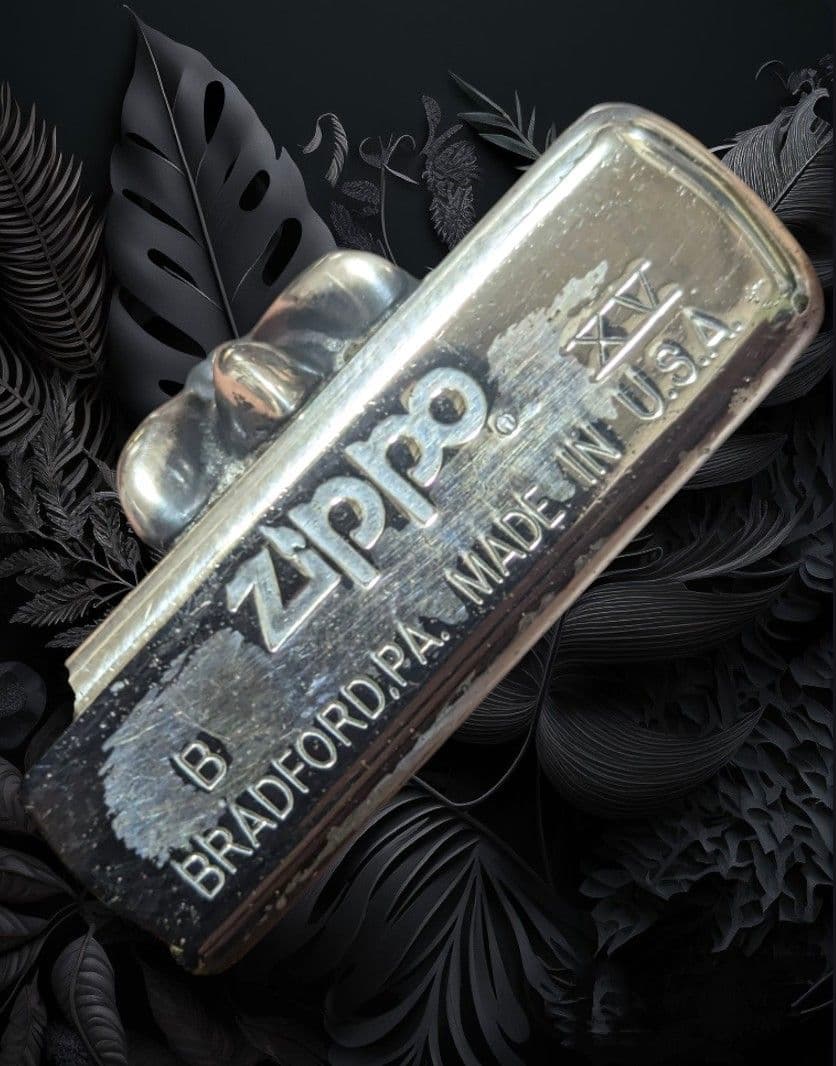 zippo ジッポライター クロス ビンテージ品 serial №0006