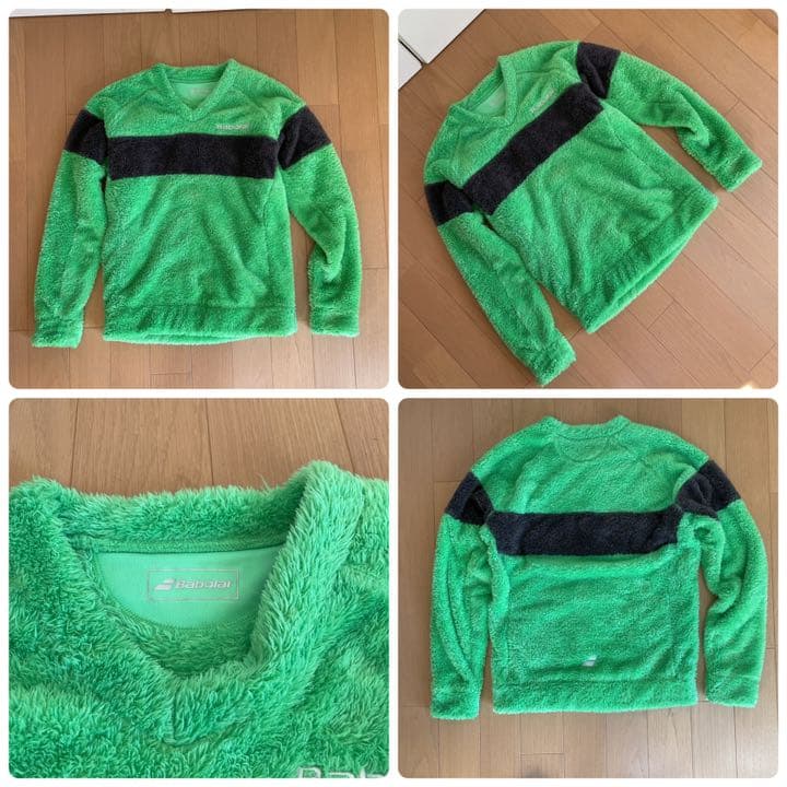 バボラ　Baborat ボアプルオーバー　中古　グリーン　サイズL