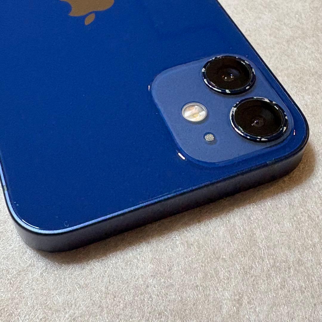 iPhone12 mini 青 64GB SIMフリー 正規バッテリー交換済 - メルカリ