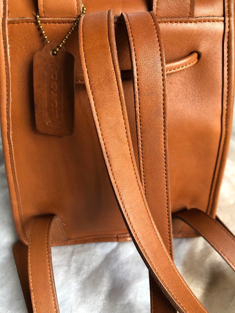 オールドコーチ ミニリュック グラブタンレザー ターンロック