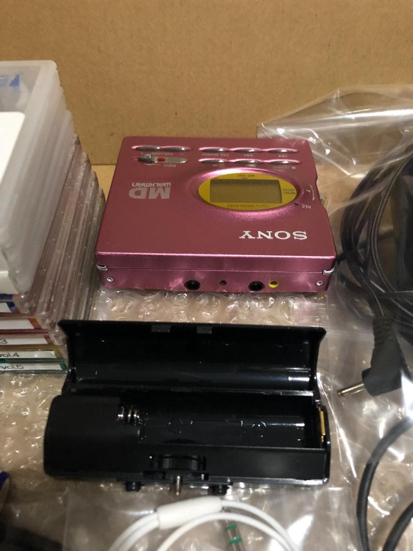 SONY MZ-R91 MDウォークマン　美品　動作良好♬　再生・録音できます