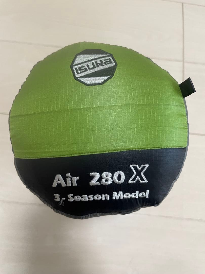 イスカ 3シーズンシュラフ エア280x ダウン
