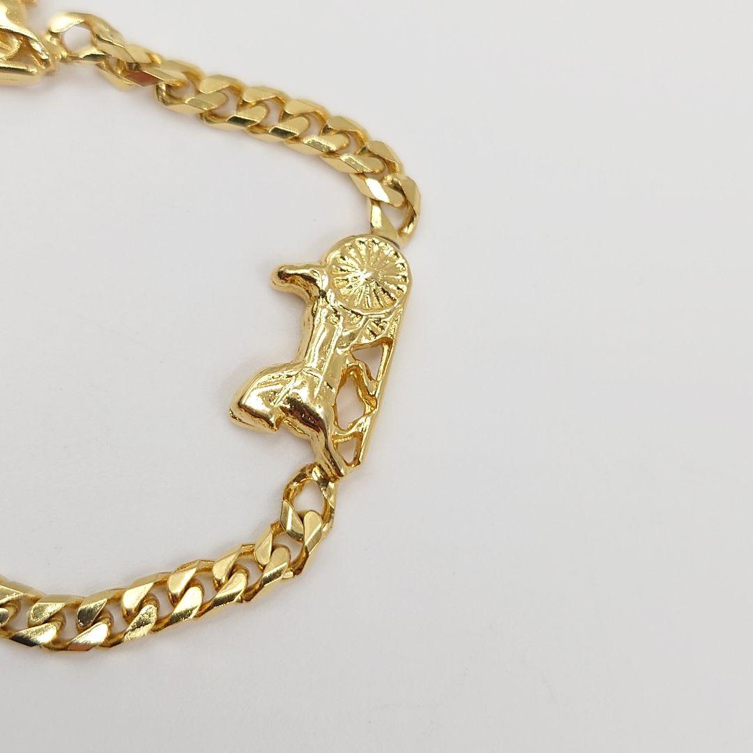 CELINE ブレスレット ヴィンテージ 馬車 ゴールド レディース セリーヌ