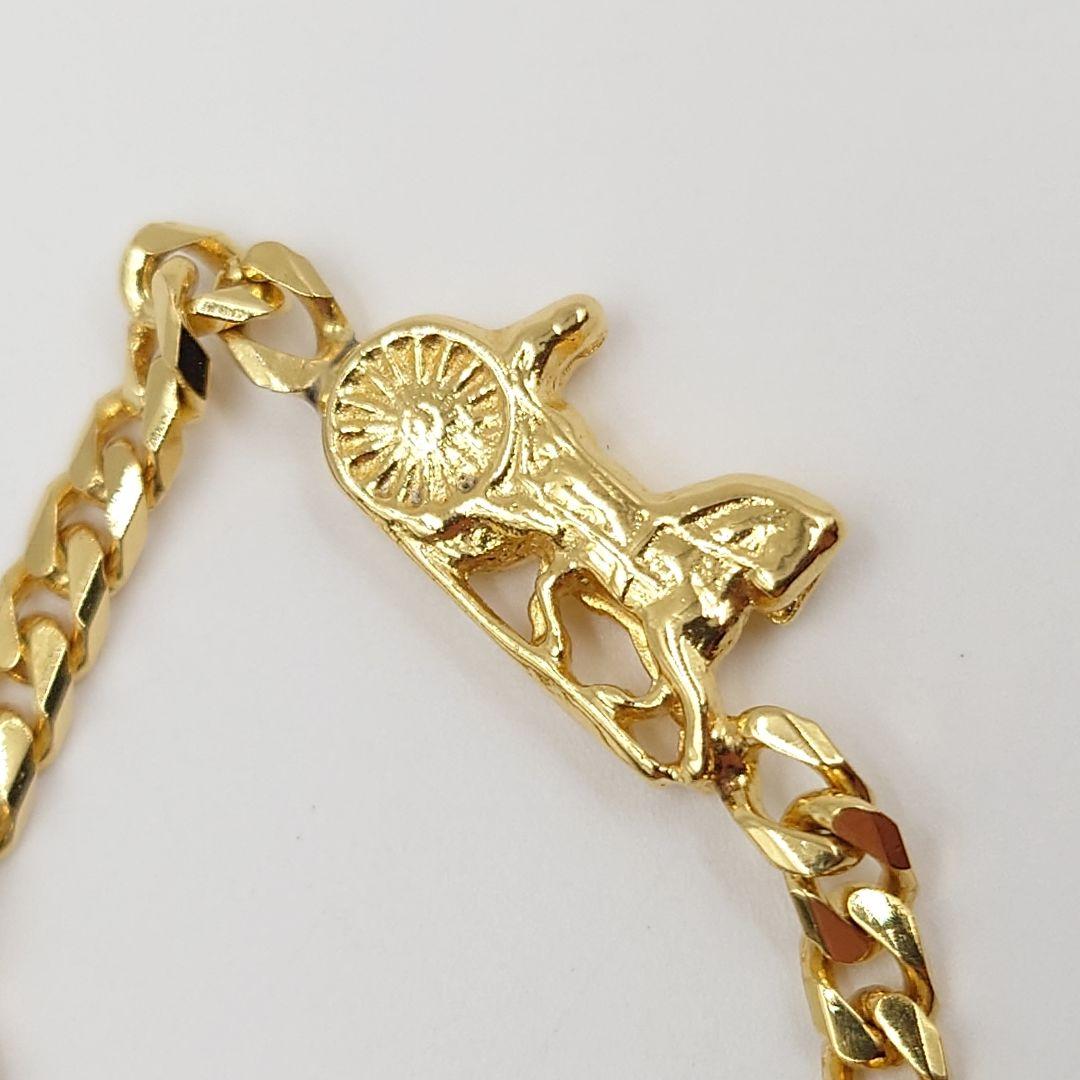 CELINE ブレスレット ヴィンテージ 馬車 ゴールド レディース セリーヌ