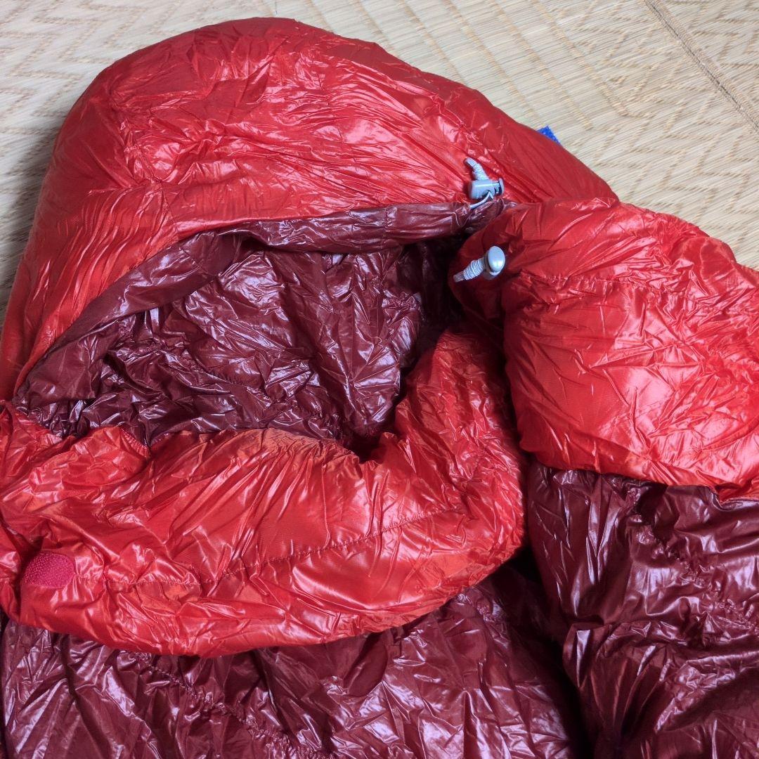 【美品】mont-bellシームレスダウンハガー800#0 モンベル寝袋シュラフ