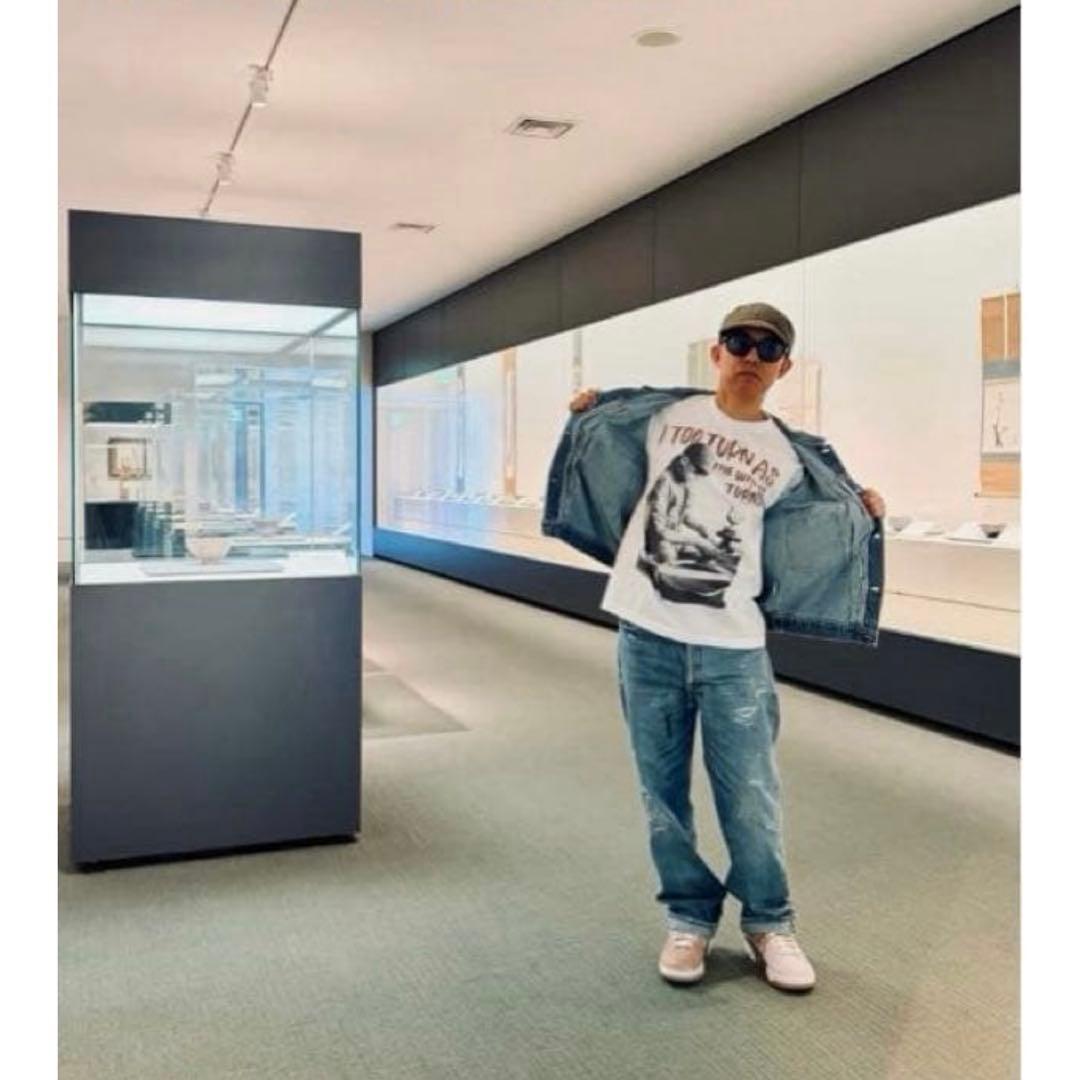 新品】 XL 限定 NIGO 半泥子 Tシャツ 石水博物館 - メルカリ