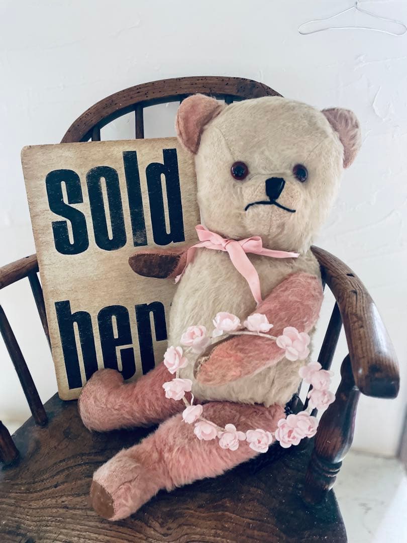 ✩.*˚ レアカラー　イギリス　アンティークベア　ヴィンテージ ✩.*˚