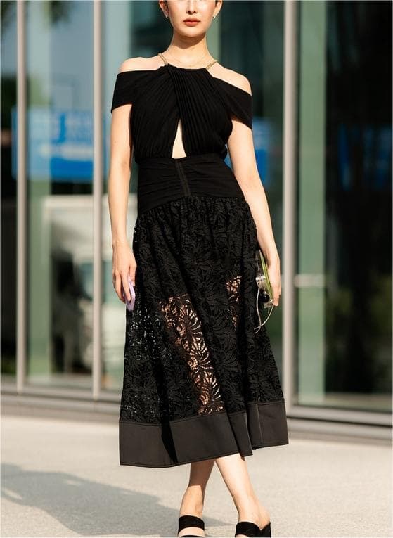 ま*︎様 セルフポートレイト ワンピース UK10 未使用 AcrossShou