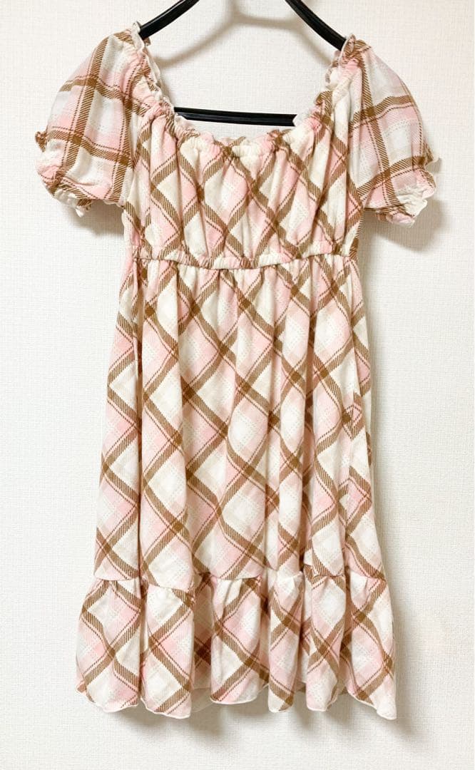 LIZ LISA チェック柄 ワンピース