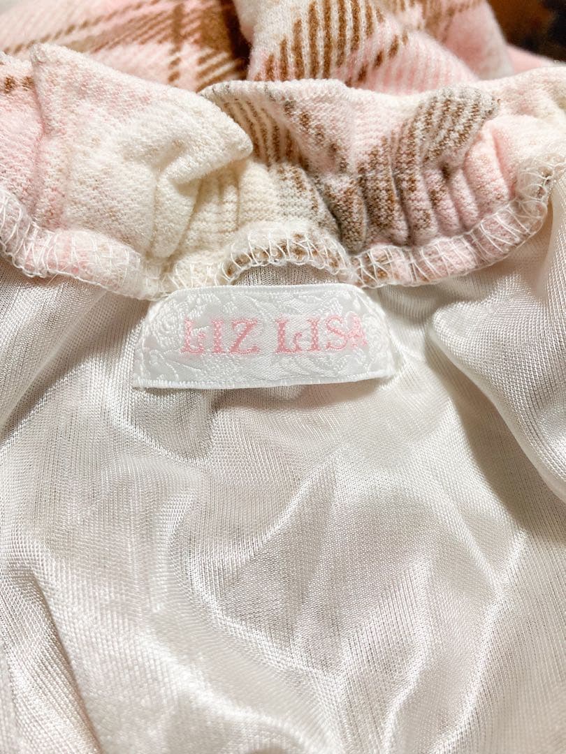 LIZ LISA チェック柄 ワンピース