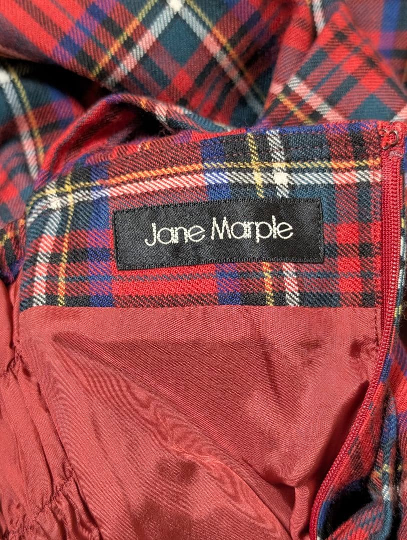 ♥美品♥JANE MARPLE タータンドレス　ワンピース　チェック