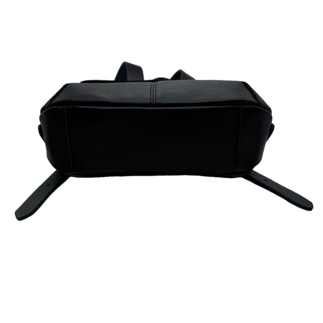 未使用級 クレドラン CLEDRAN MARCHE マルシェ リュック ブラック