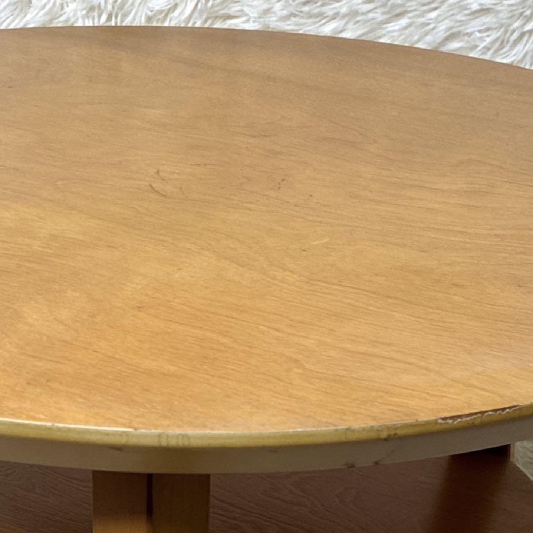 ACTUS アクタス サイドテーブル 丸テーブル 曲木 ソファテーブル 花台