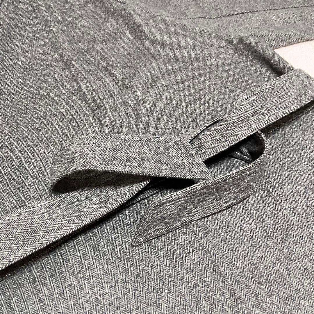 【新品タグ付き】　グローバルワーク　MBコラボ　ウーリーテック　ロングコート　L