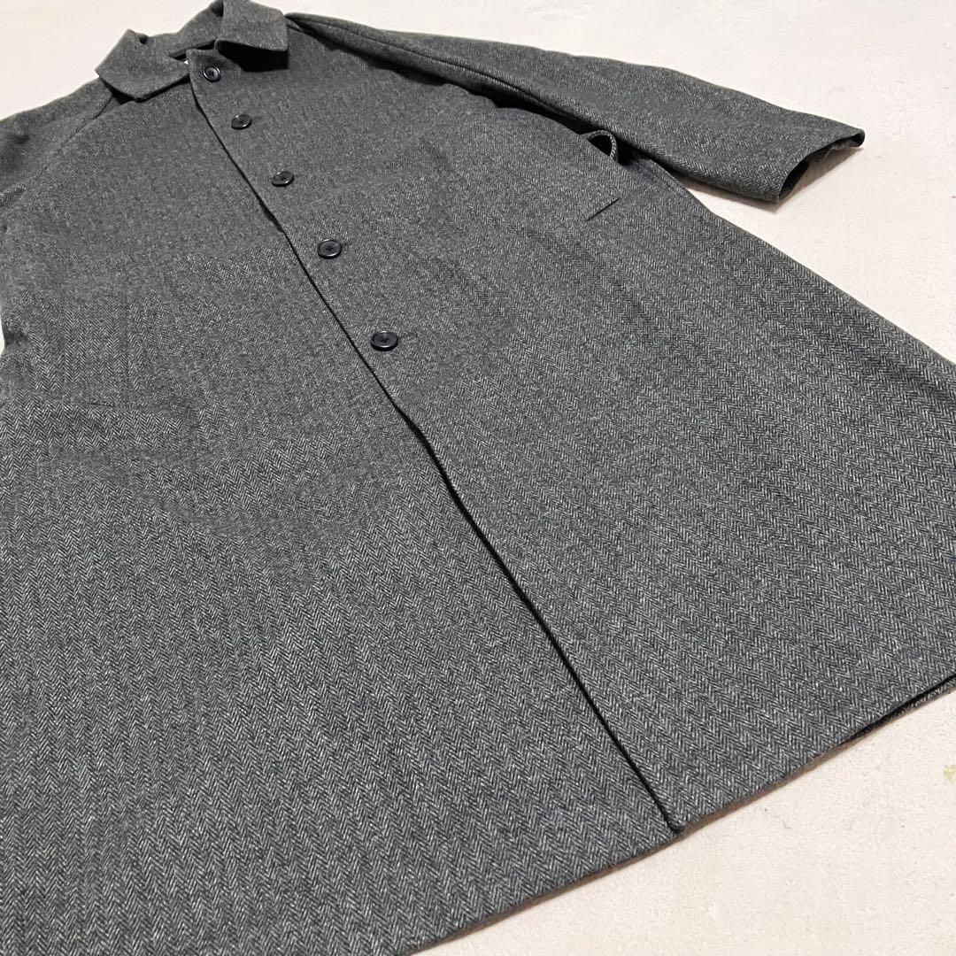 【新品タグ付き】　グローバルワーク　MBコラボ　ウーリーテック　ロングコート　L