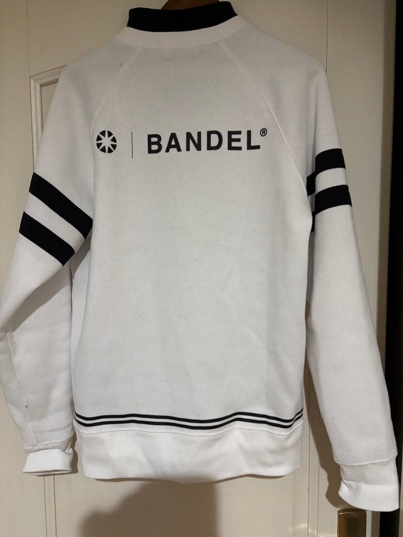 バンデル　レイヤード ハイネックニット　ホワイト