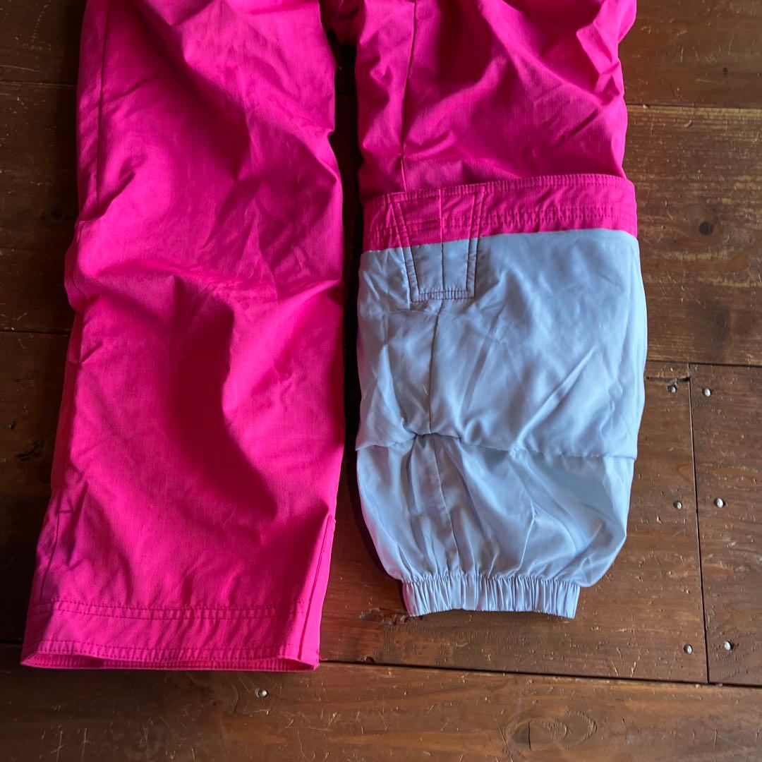 DESCENTE デサント　子供用スキーウェア上下セット　水色×ピンク　ジュニア