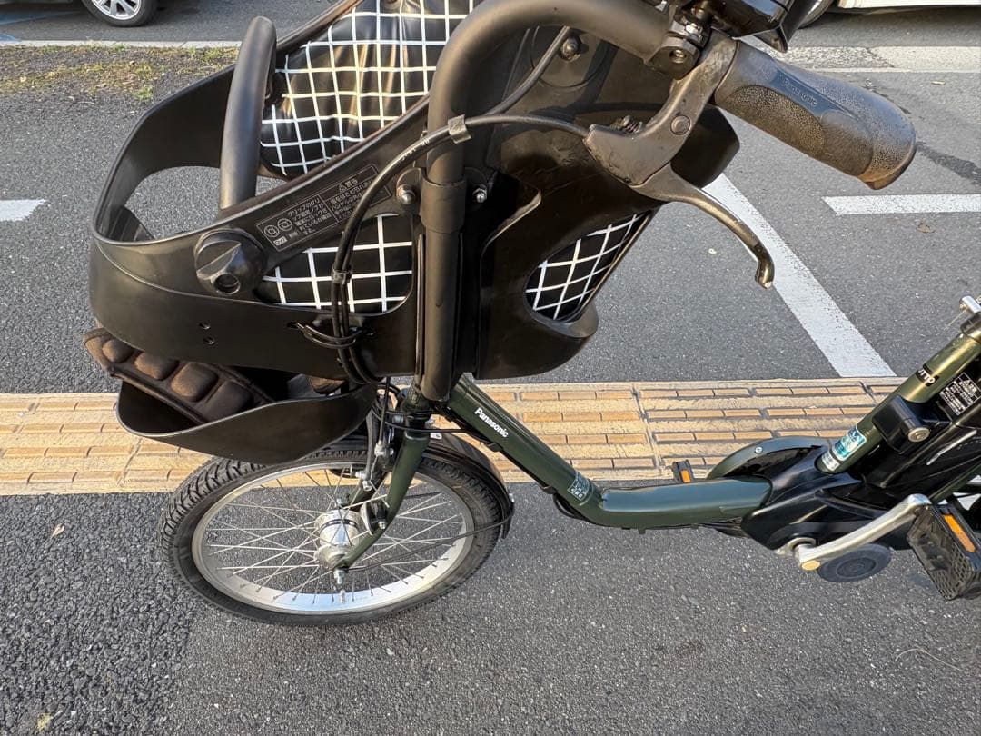 中古20インチPanasonic電動アシスト自転車　8.9Ah 大阪