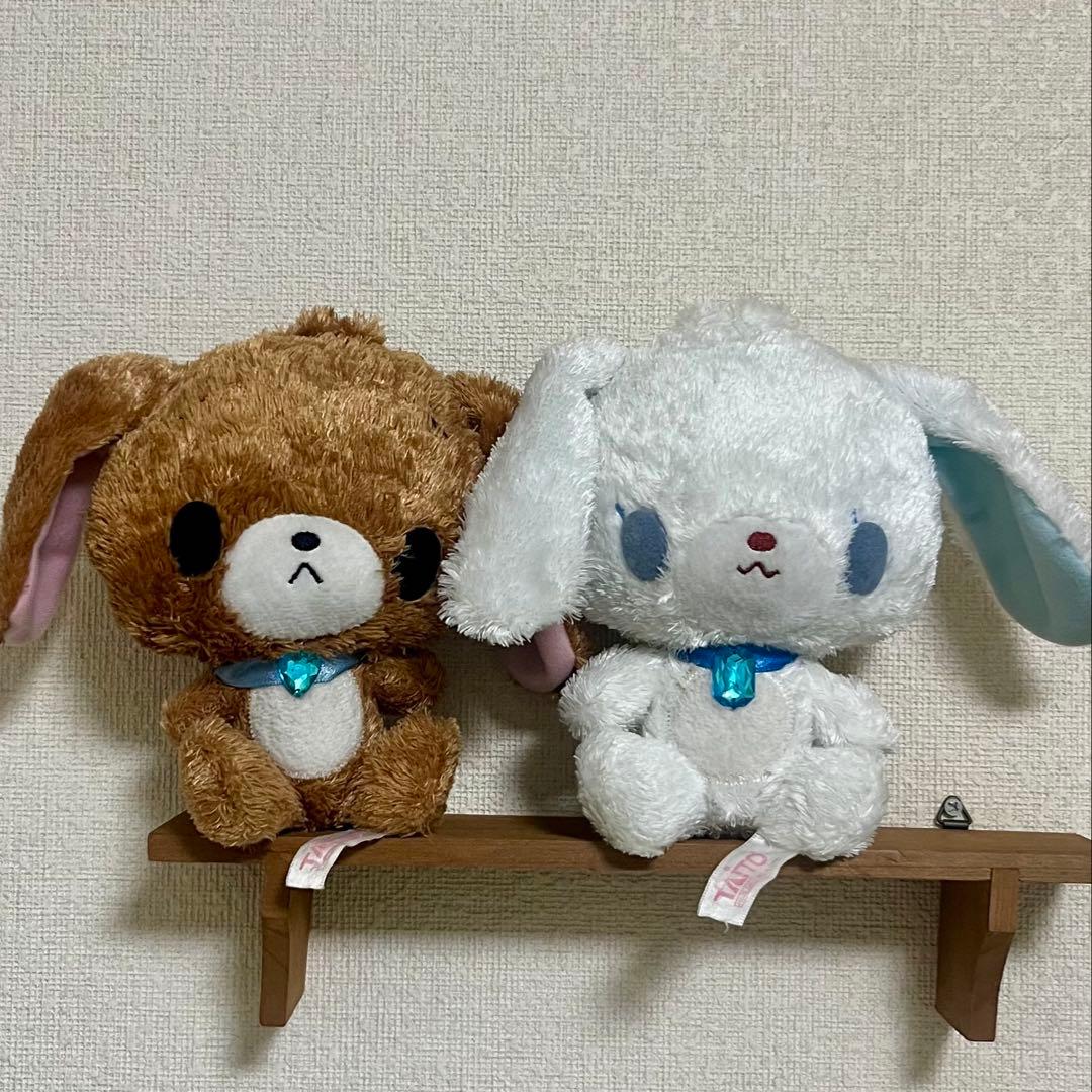 シュガーバニーズ くろうさ あおみみうさ セット クリアアクセサリー