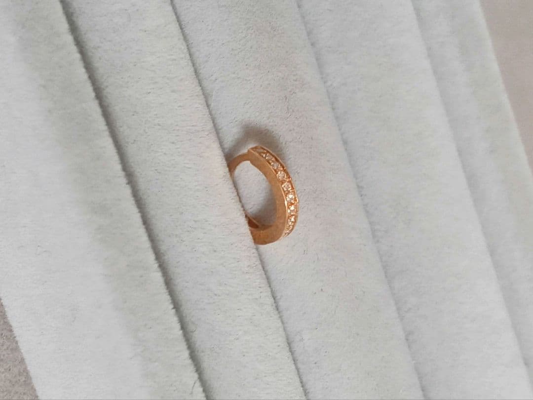 REPOSSI レポシ ベルベル ピアス ダイヤモンド K18PG 片耳用