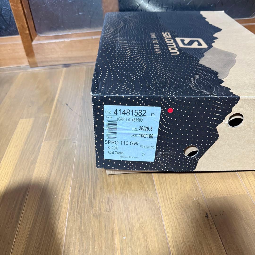 スキー ブーツ サロモン 2022 SALOMON S PRO 110 GW