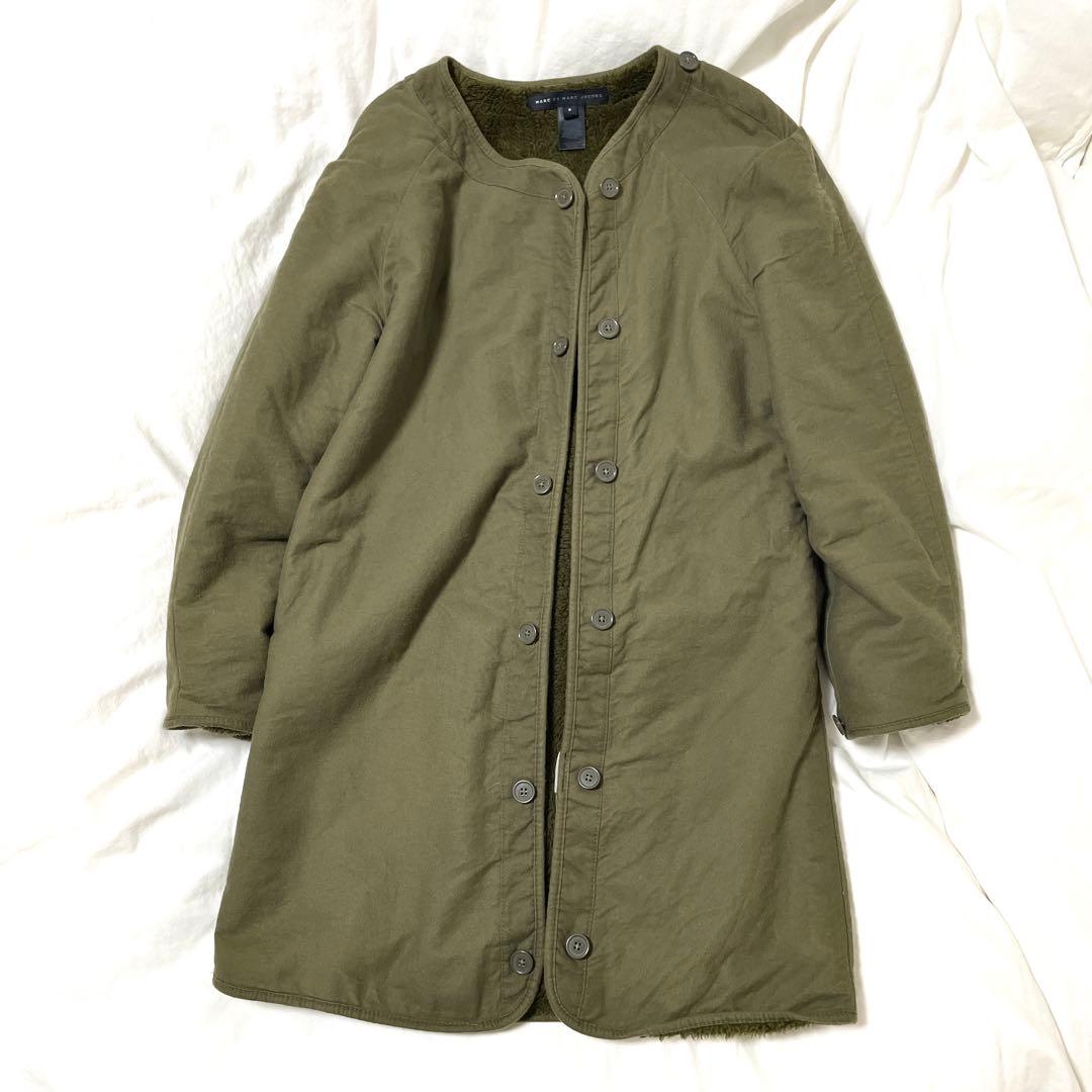 美品 マークジェイコブス×スタンダードサプライ　モッズコート　希少コヨーテファー