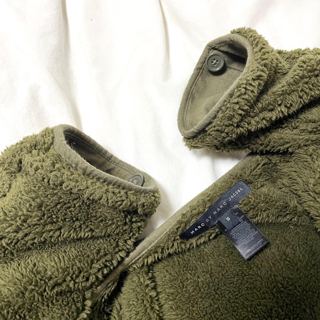 美品 マークジェイコブス×スタンダードサプライ　モッズコート　希少コヨーテファー