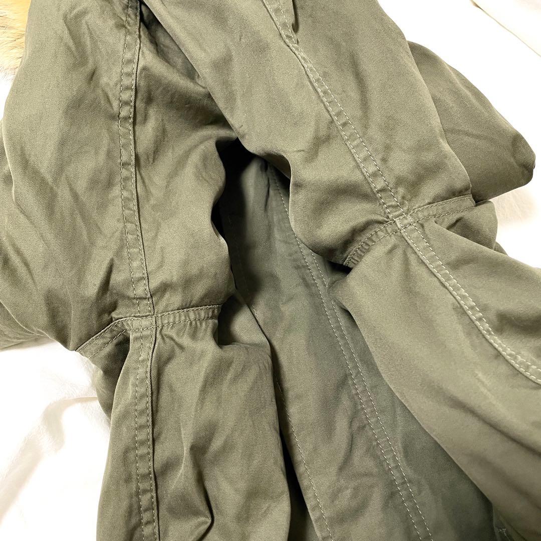 美品 マークジェイコブス×スタンダードサプライ　モッズコート　希少コヨーテファー