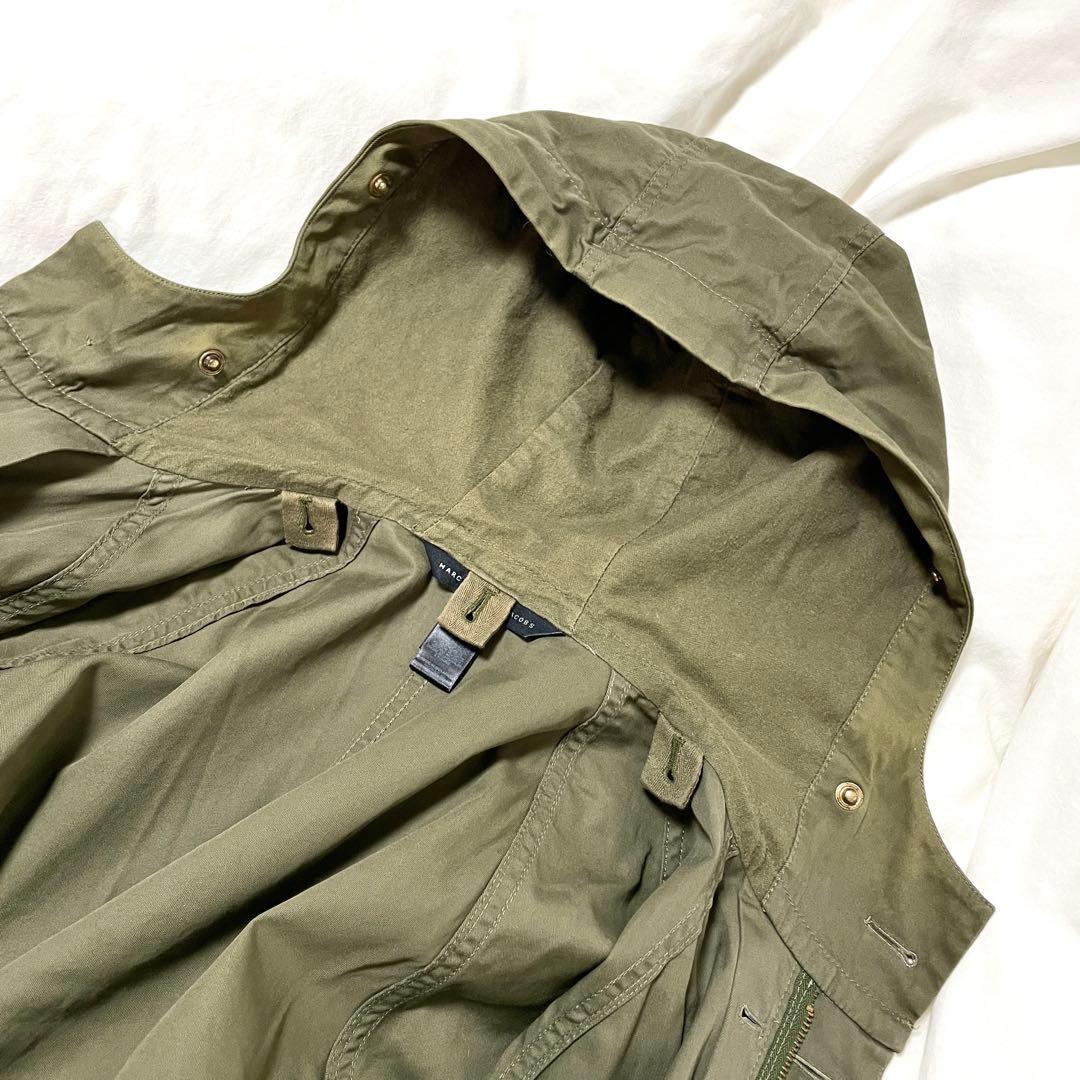 美品 マークジェイコブス×スタンダードサプライ　モッズコート　希少コヨーテファー