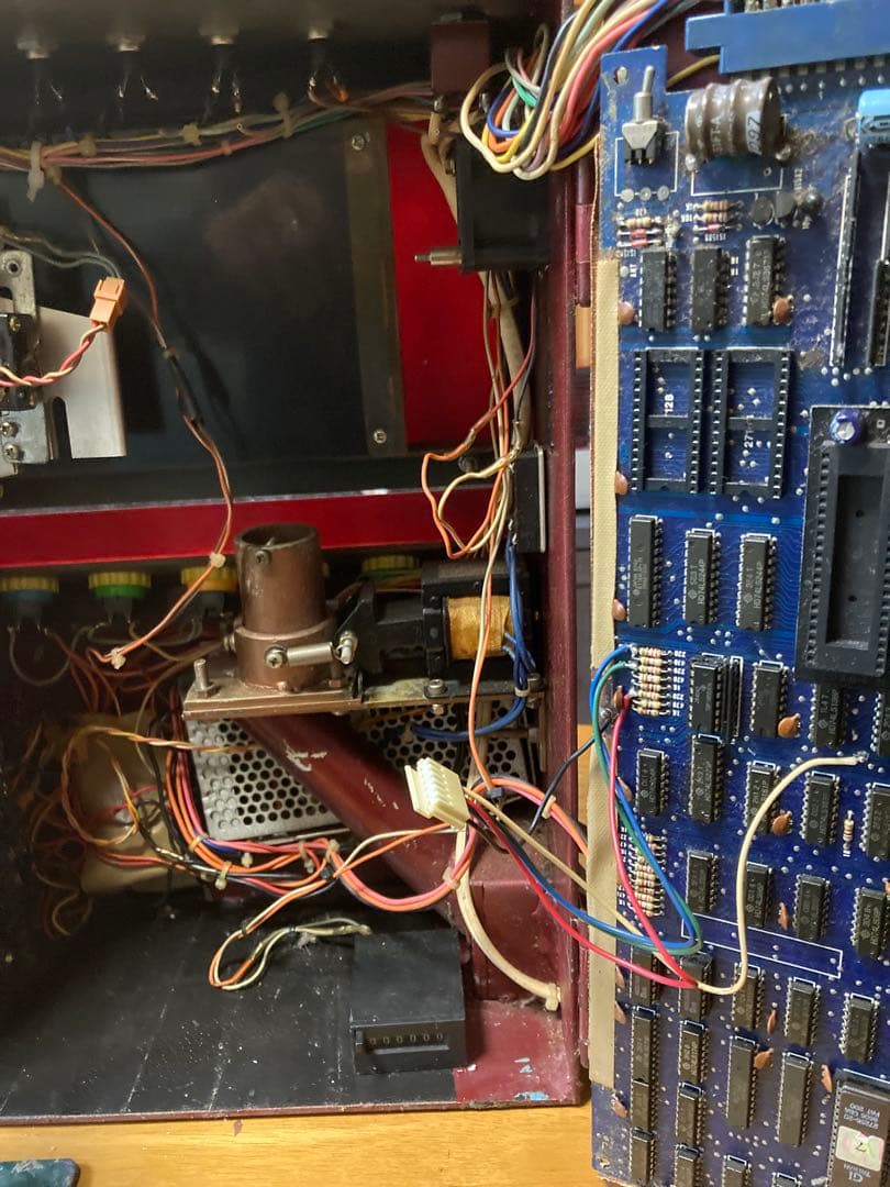 エイトライン機 式 スロットマシーン ジャンク品 要修理 喫茶店ゲーム機