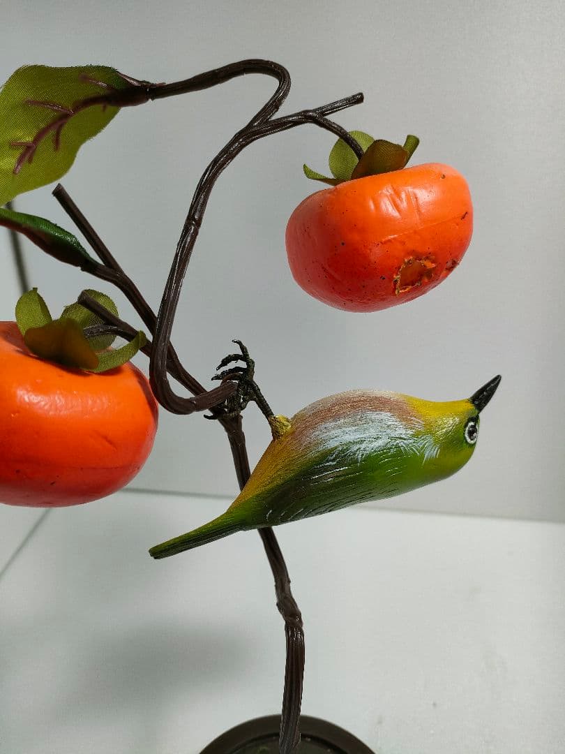 メジロ　バードカービング