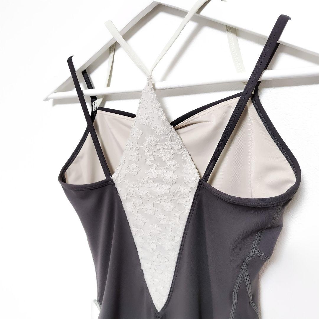 Typha バックレース レオタード ダブルストラップ＊ バレエ コンテ