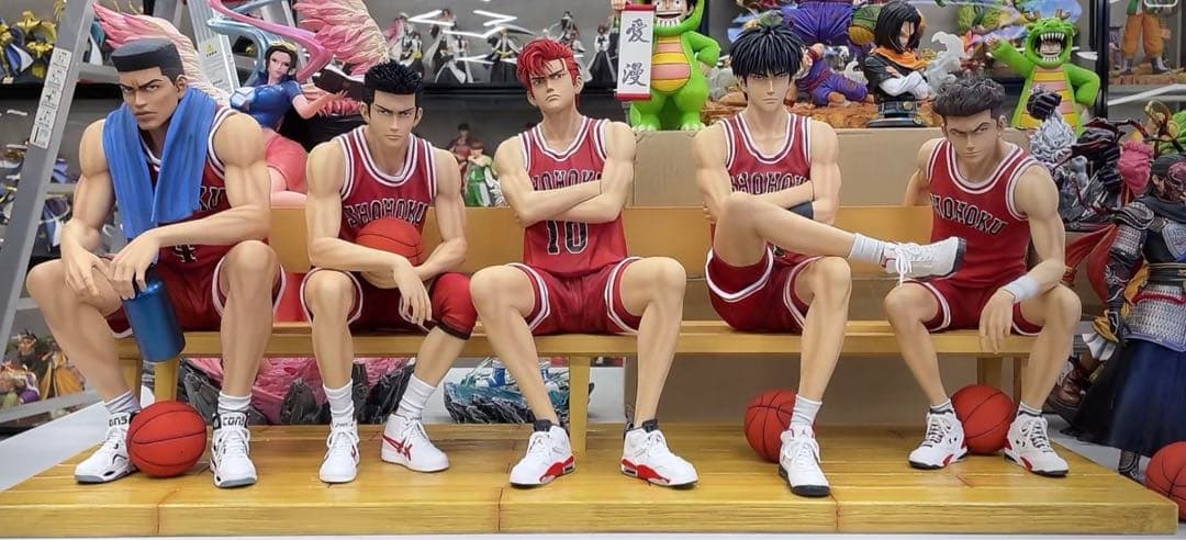 スラムダンク フィギュア ガレージキット GK 5体 1／6スケール - メルカリ