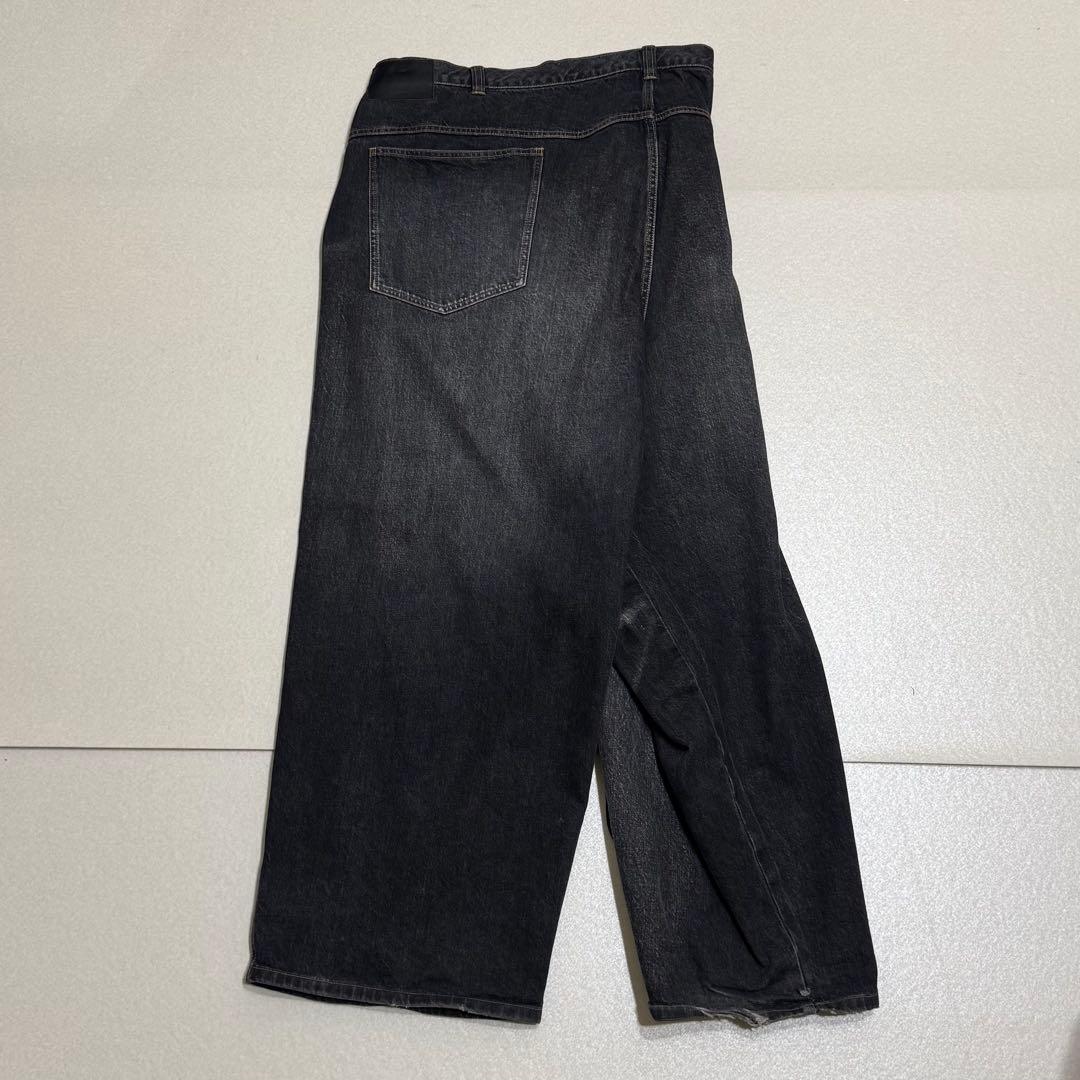 パンツ 25aw ORIMI OVERLAP BUGGY DENIM PANTS