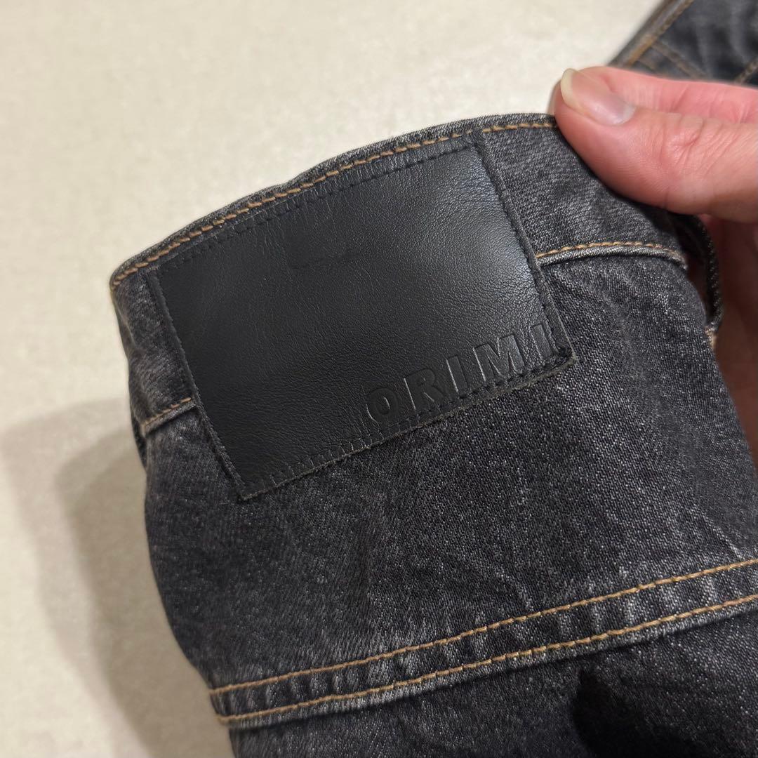 パンツ 25aw ORIMI OVERLAP BUGGY DENIM PANTS