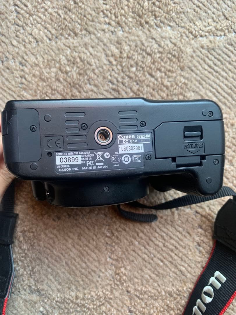 CANON EOS kiss x2 標準ズームレンズ付き