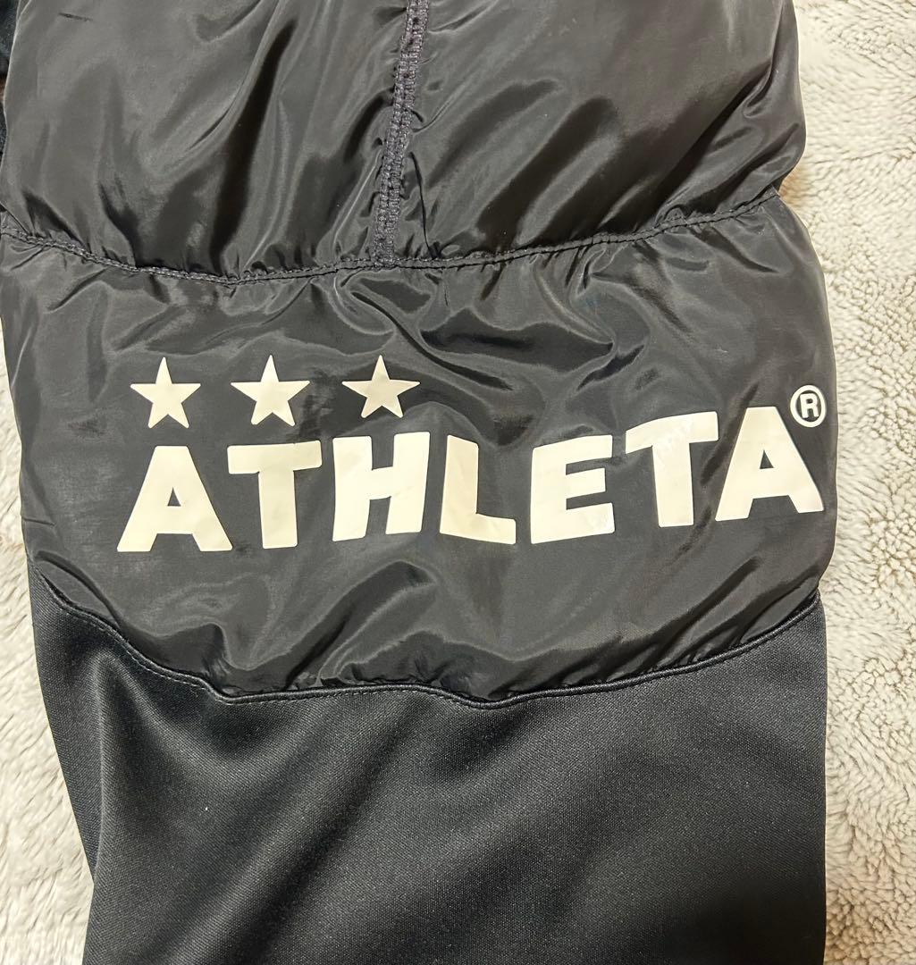ATHLETA ウォーマー 中綿 ジャケット パンツ 上下セット Mサイズ