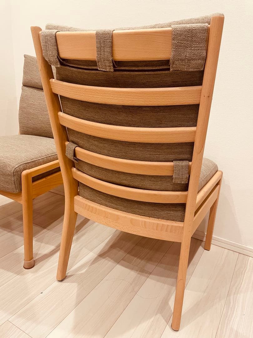 【ニトリ】ダイニングチェア（ナチュラルベージュ）