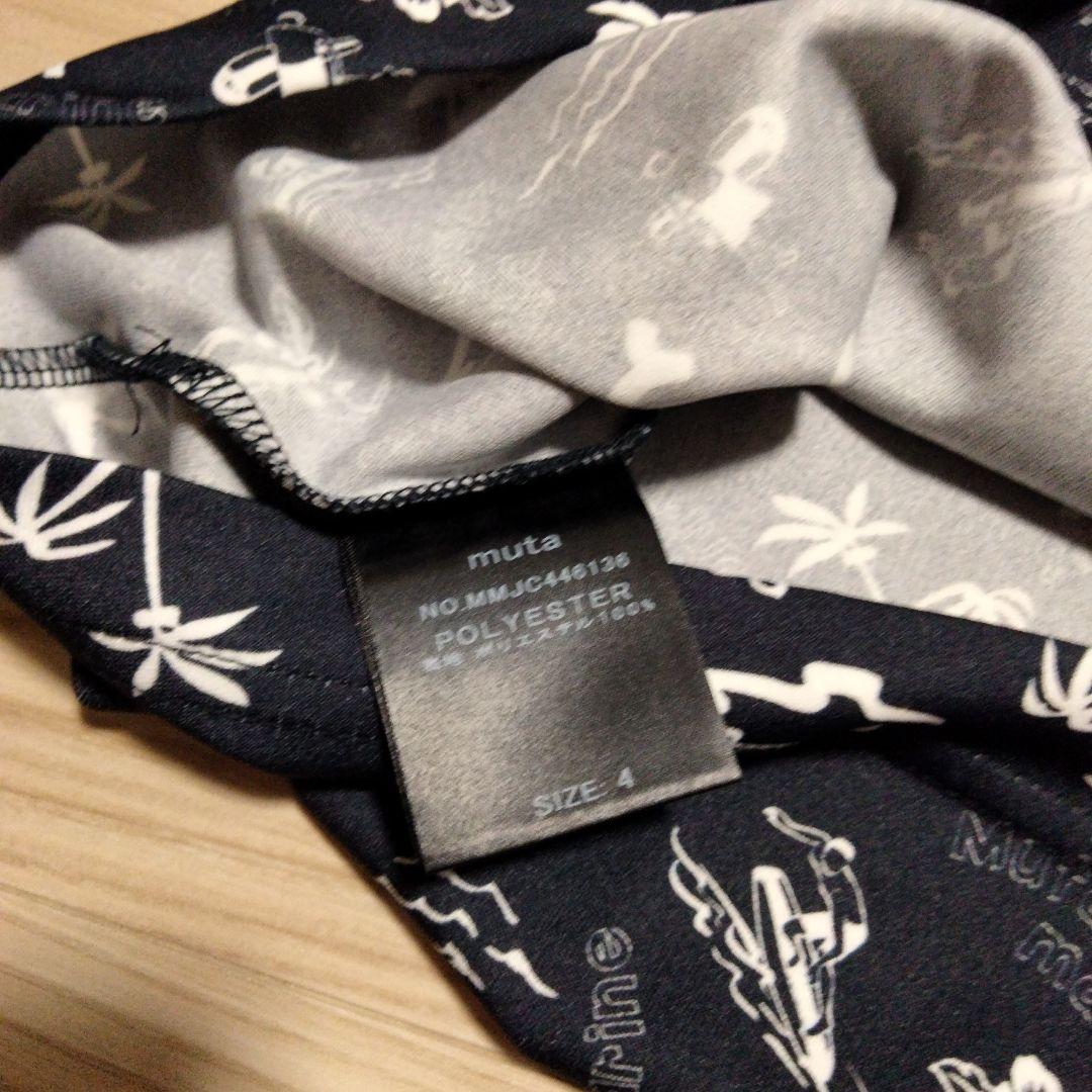 muta ムータマリン ゴルフウェア ポロシャツ ネイビー サイズ4