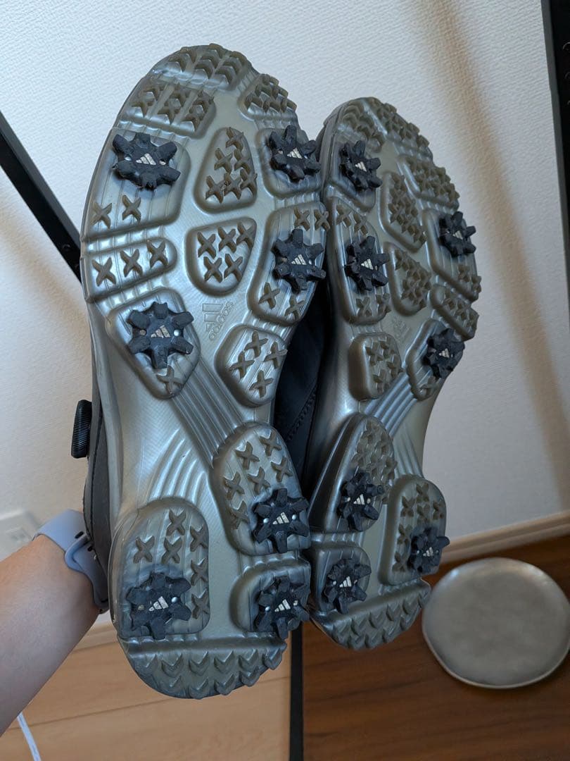 アディダス アルファフレックス21 BOA ゴルフシューズ 26.5cm 黒