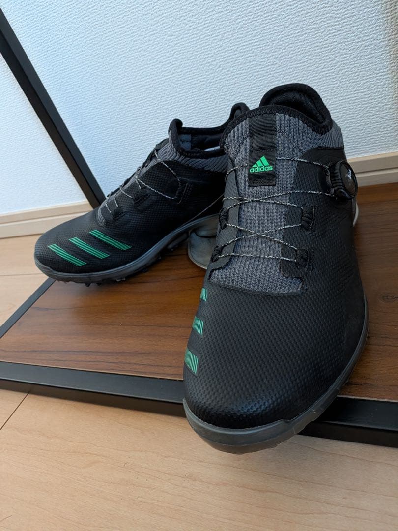 アディダス アルファフレックス21 BOA ゴルフシューズ 26.5cm 黒