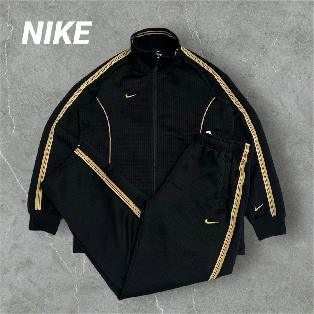 【デザイン最高】NIKE セットアップ　トラックジャケット　パンツ　00s