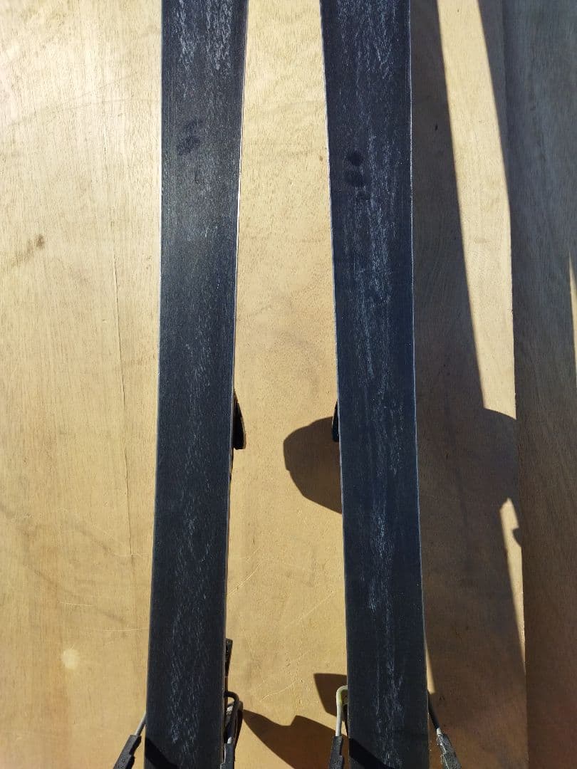 SALOMON サロモン　スキー板 青　ブルー色　pilot ビンディング付き