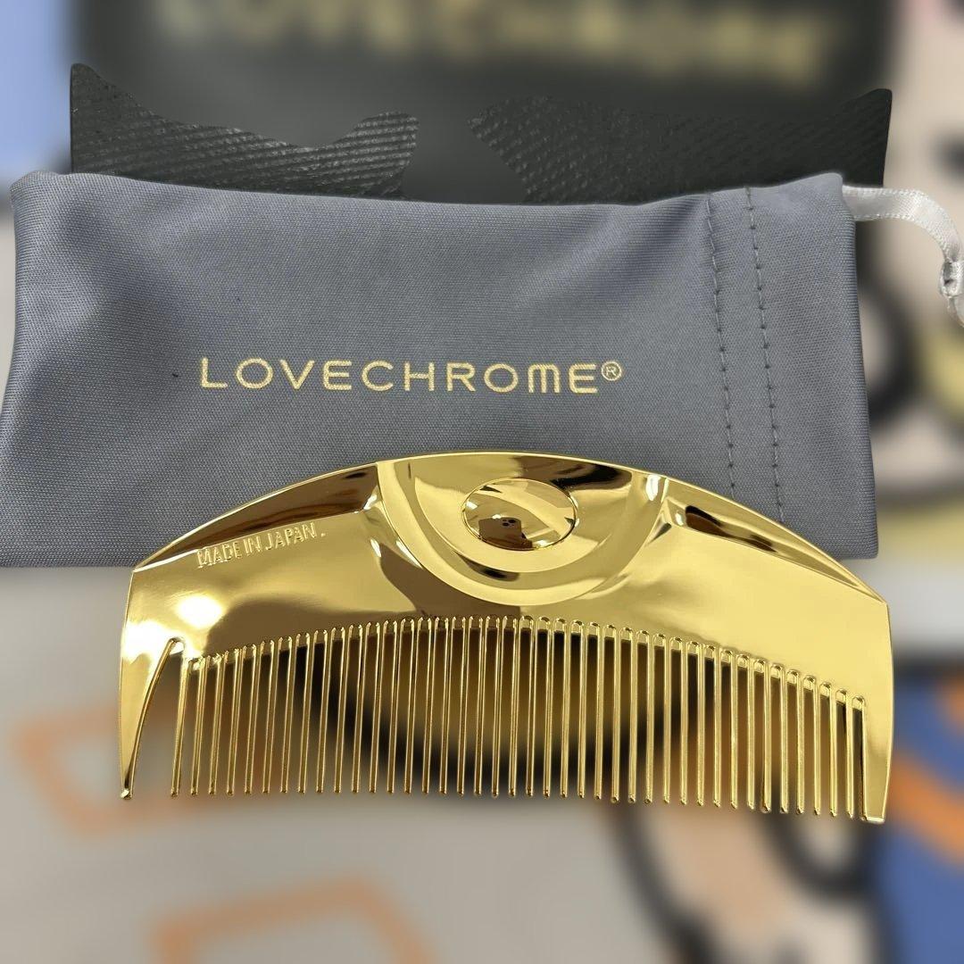 ヘアブラシ・コーム 507313 LOVECHROME TSUKI K24GP GOLD