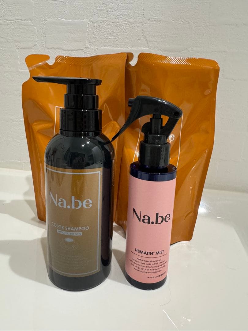 ナイブ ヘア カラーシャンプー （モカブラウン）