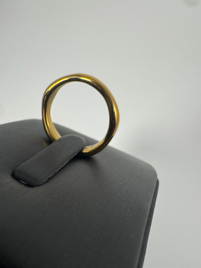 ゴールド シンプルリング 31.1mm/2.71g