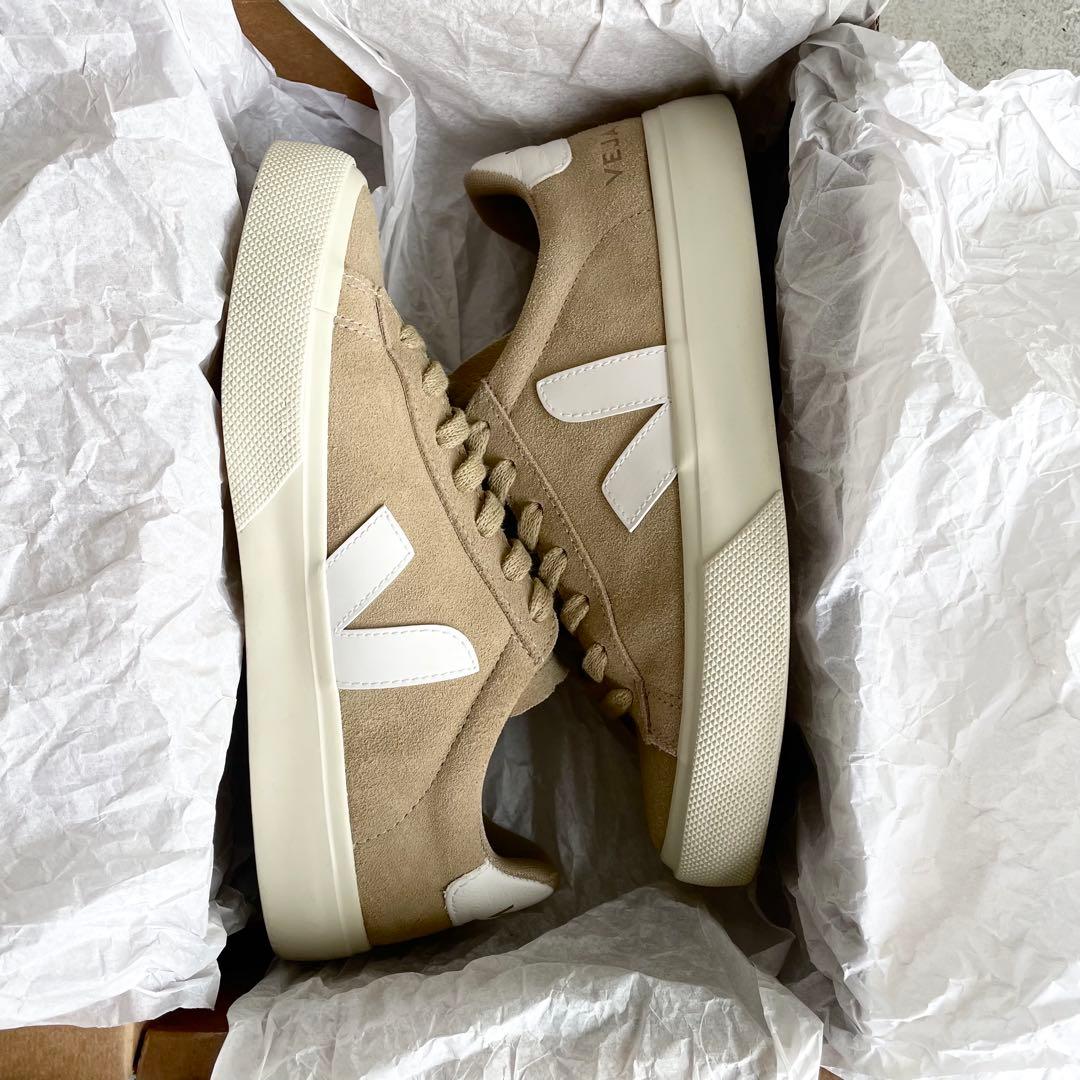 【美品】VEJA Campoヴェジャ カンポー スエードスニーカー 23cm 茶