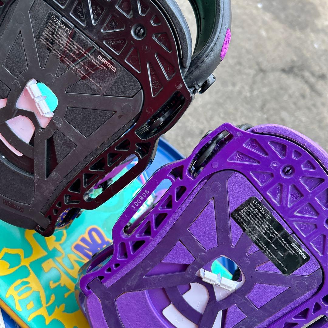 Lサイズ　BURTON スノーボードビンディング　custom est