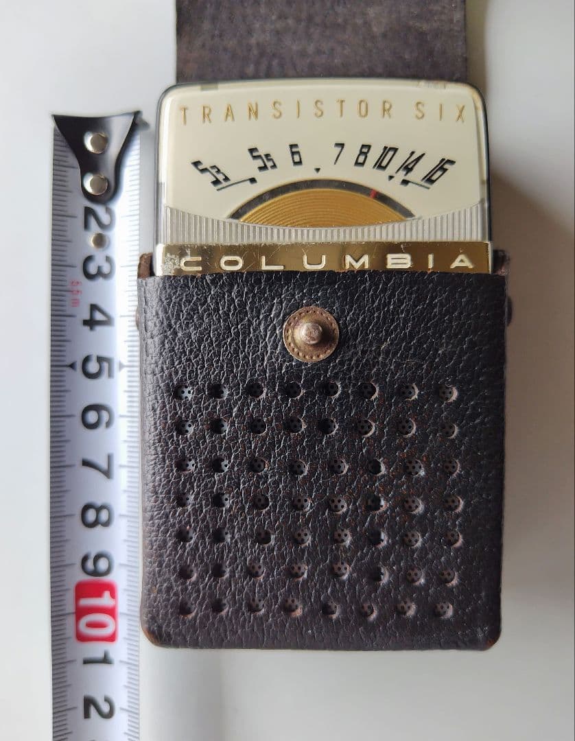 トランジスタラジオ　コロムビア製6石ラジオ　ヴィンテージ品